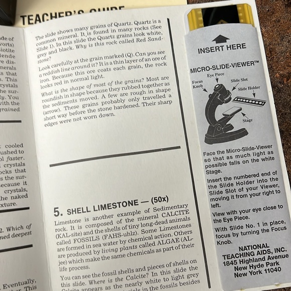 Science microscope slide set 115 How Rocks are Formed - Picture 4 of 11